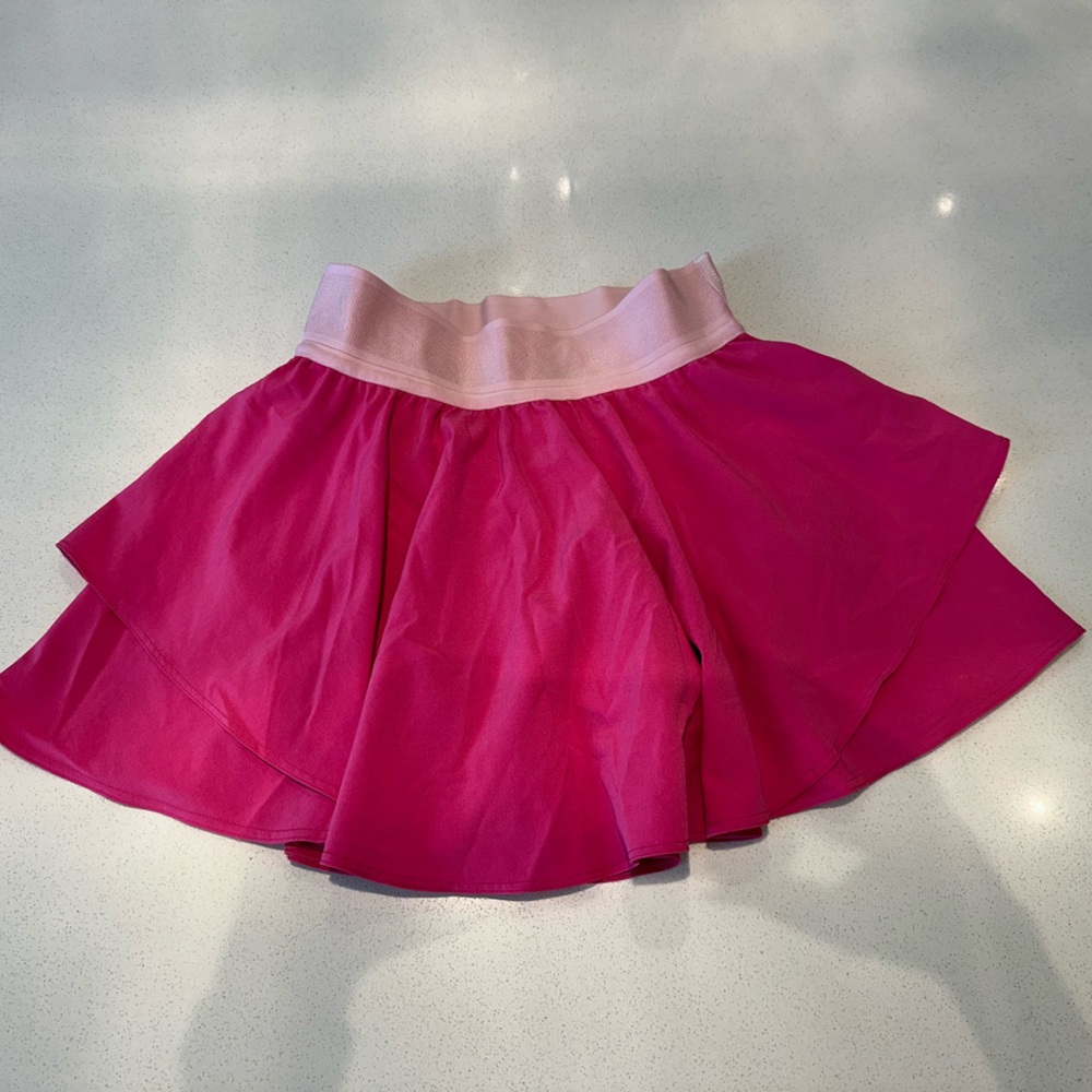 Lululemon Athletica Pink court rival Mini Skirt size 0